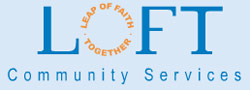 logo for LOFT Community Services