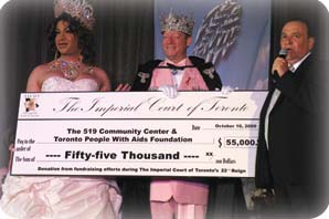 cheque from TICOT in 2009